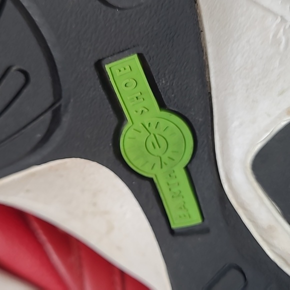 EARTH Red Leather Mary Jane Slip On Comfort Walking Double Strap Flats Size 10 - Picture 11 of 12